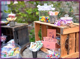 Süßigkeiten Buffet - Candy Bar
